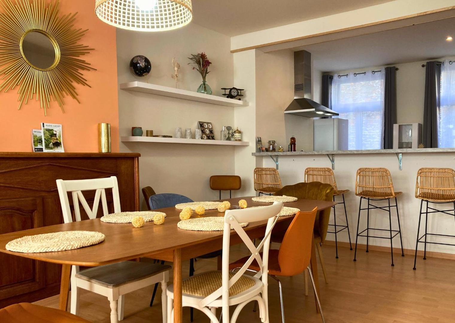 Le Bohemian Chic - 4 Chambres En Hypercentre De Saint-Omer, Ideal Pour Les Groupes Εξωτερικό φωτογραφία